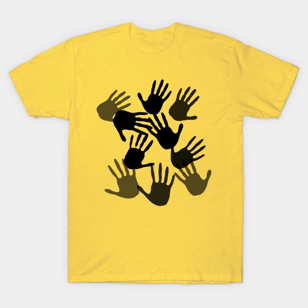 BT hands T-Shirt by Silveretta